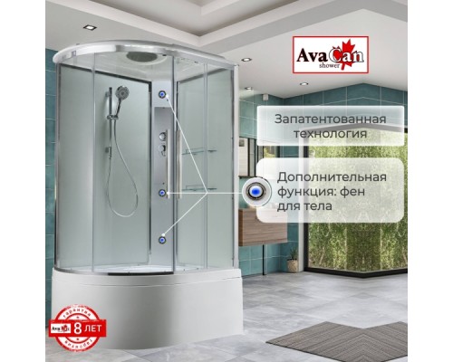 Душевая кабина EM5811RT стандартная прозрачная