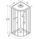 Душевая кабина AvaCan D09S с электрикой