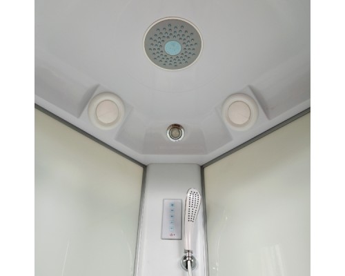 Душевая кабина Avacan L910GM+EL AVA 100x100 с гидромассажем и электрикой (стекла матовые с рисунком) Душевая кабина Avacan L910GM+EL AVA 100x100 с гидромассажем и электрикой (стекла матовые с рисунком)