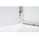 Душевая кабина Avacan EM5011LED+GM AVA 110x110 с LED и гидромассажем, стекла с узором, профиль хром