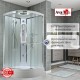 Душевая кабина EM3090LEDT прозрачная
