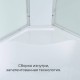 Душевая кабина EM5812RLEDT прозрачная