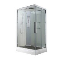 Душевая кабина Avacan K2012 AVA 120x90 стандарт, стекла прозрачные, профиль хром