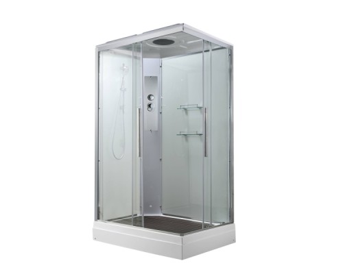 Душевая кабина Avacan K2012 AVA 120x90 стандарт, стекла прозрачные, профиль хром