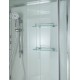 Душевая кабина Avacan A2090LED AVA 90x90 LED, стекла прозрачные, профиль хром