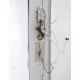 Душевая кабина Avacan A2912RLED AVA 120x90 правый, LED, стекла прозрачные, профиль хром