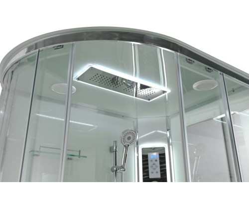 Душевая кабина Avacan A2912RLED AVA 120x90 правый, LED, стекла прозрачные, профиль хром Душевая кабина Avacan A2912RLED AVA 120x90 правый, LED, стекла прозрачные, профиль хром