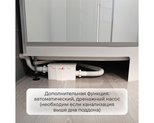 Душевая кабина Avacan A2912RLED AVA 120x90 правый, LED, стекла прозрачные, профиль хром Душевая кабина Avacan A2912RLED AVA 120x90 правый, LED, стекла прозрачные, профиль хром