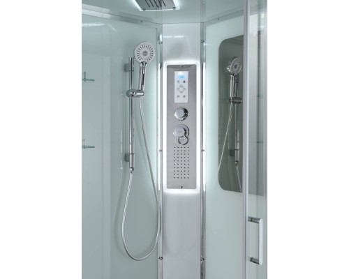 Душевая кабина Avacan A2912RLED AVA 120x90 правый, LED, стекла прозрачные, профиль хром Душевая кабина Avacan A2912RLED AVA 120x90 правый, LED, стекла прозрачные, профиль хром