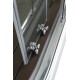 Душевая кабина Avacan A2912RLED AVA 120x90 правый, LED, стекла прозрачные, профиль хром