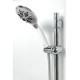 Душевая кабина Avacan EM5011NLED AVA 110x110 б/к, LED, стекла с узором, профиль хром
