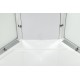 Душевая кабина Avacan EM5011NLED AVA 110x110 б/к, LED, стекла с узором, профиль хром