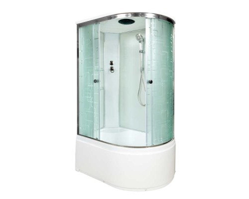 Душевая кабина Avacan EM5012L AVA 120x90 стандарт, левая, стекла с рисунком, профиль хром Душевая кабина Avacan EM5012L AVA 120x90 стандарт, левая, стекла с рисунком, профиль хром