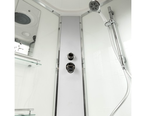 Душевая кабина Avacan EM5012L AVA 120x90 стандарт, левая, стекла с рисунком, профиль хром Душевая кабина Avacan EM5012L AVA 120x90 стандарт, левая, стекла с рисунком, профиль хром