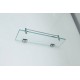 Душевая кабина Avacan D3080 AVA 80x80 стандарт, стекла матовые, профиль хром