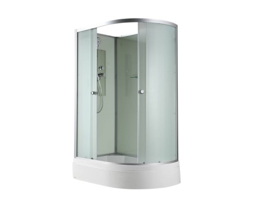 Душевая кабина Avacan D3012LN AVA 120x80 левая, без крыши, стекла матовые, профиль хром Душевая кабина Avacan D3012LN AVA 120x80 левая, без крыши, стекла матовые, профиль хром