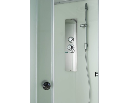 Душевая кабина Avacan D3012LN AVA 120x80 левая, без крыши, стекла матовые, профиль хром Душевая кабина Avacan D3012LN AVA 120x80 левая, без крыши, стекла матовые, профиль хром