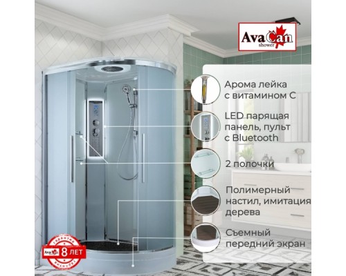 Душевая кабина EM2912LLED Душевая кабина EM2912LLED