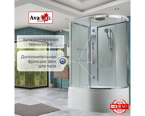 Душевая кабина EM5812LT стандартная прозрачная Душевая кабина EM5812LT стандартная прозрачная