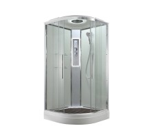 Душевая кабина EM2011LEDT прозрачная