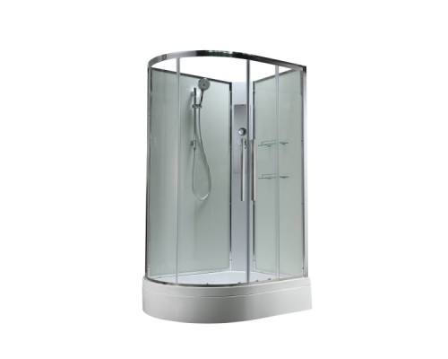 Душевая кабина EM3812RNT без крыши прозрачная