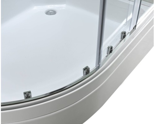 Душевая кабина EM3812RNT без крыши прозрачная