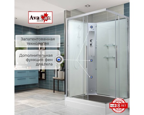 Душевая кабина K2810N без крыши