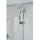 Душевая кабина Avacan D2010 AVA 100x100 стандарт, стекла матовые, профиль хром