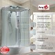 Душевая кабина EM3812RLEDT прозрачная