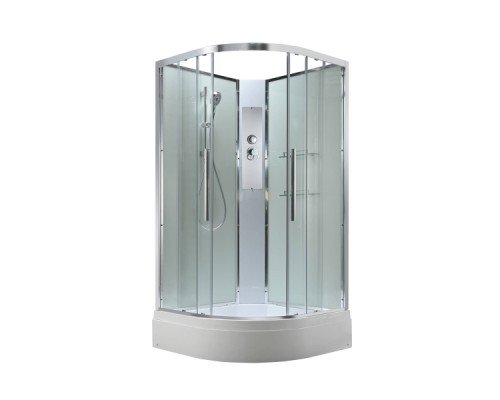 Душевую кабина Avacan EM3080NT AVA 80x80, стандарт, стекла матовое/прозрачное, профиль хром