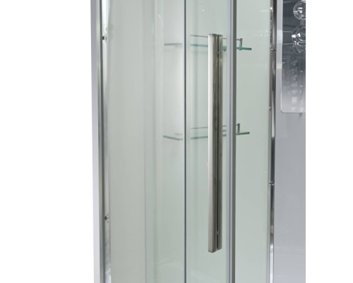 Душевую кабина Avacan EM3080NT AVA 80x80, стандарт, стекла матовое/прозрачное, профиль хром