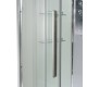 Душевую кабина Avacan EM3080NT AVA 80x80, стандарт, стекла матовое/прозрачное, профиль хром
