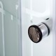 Душевая кабина Avacan EM1510 AVA 100x100 стандарт, стекла с узором, профиль хром