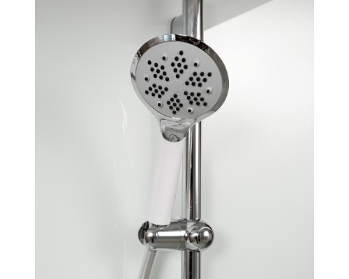 Душевая кабина Avacan EM1510 AVA 100x100 стандарт, стекла с узором, профиль хром Душевая кабина Avacan EM1510 AVA 100x100 стандарт, стекла с узором, профиль хром