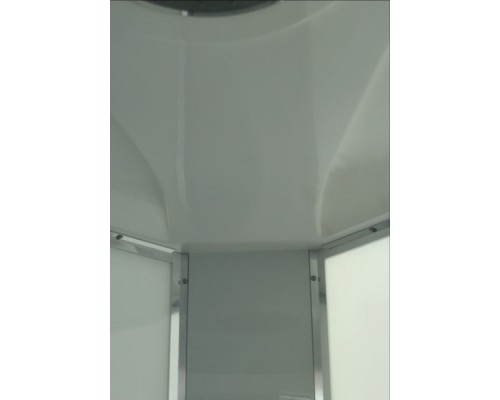 Душевая кабина Avacan EM2011GM AVA 110x110 с гидромассажем, стекла с узором, профиль хром