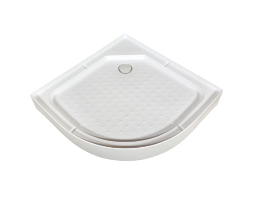 Душевая кабина Avacan EM2011GM AVA 110x110 с гидромассажем, стекла с узором, профиль хром