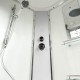 Душевая кабина Avacan EM5012R AVA 120x90 стандарт, правая, стекла с рисунком, профиль хром