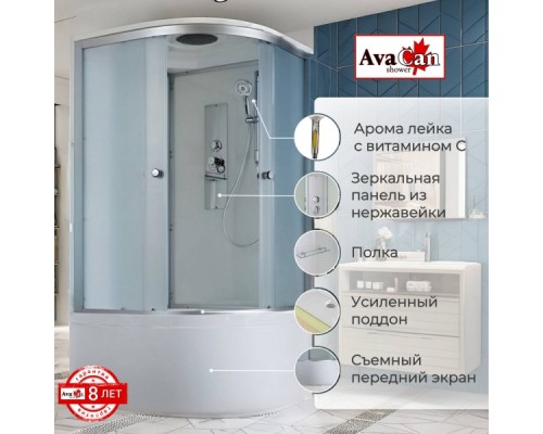 Душевая кабина D5080 стандартная Душевая кабина D5080 стандартная