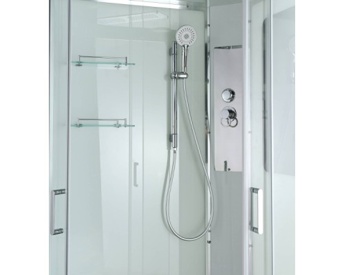 Душевая кабина Avacan A2812R AVA 120x80 правая, стандарт, стекла прозрачные, профиль хром Душевая кабина Avacan A2812R AVA 120x80 правая, стандарт, стекла прозрачные, профиль хром