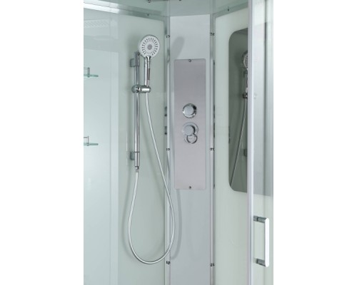Душевая кабина Avacan A2812R AVA 120x80 правая, стандарт, стекла прозрачные, профиль хром Душевая кабина Avacan A2812R AVA 120x80 правая, стандарт, стекла прозрачные, профиль хром