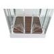 Душевая кабина Avacan V2090 AVA 90x90 стандарт, стекла прозрачные, профиль хром