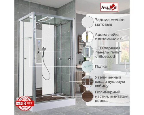 Душевая кабина Z1912LEDMT Душевая кабина Z1912LEDMT