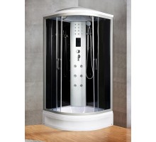 Душевая кабина River DUNAY 100/24 TH 100х100 тонированное стекло, профиль хром матовый