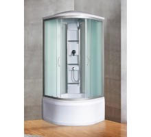 Душевая кабина River AMUR 90/44 MT 90х90 матовое стекло, профиль хром матовый