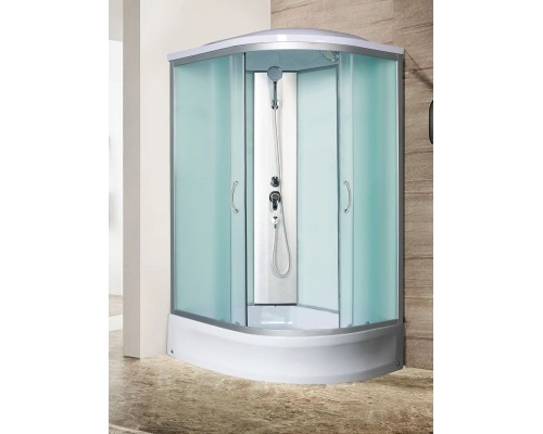 Душевая кабина River DESNA 120/90/24 MT L 120х90 матовое стекло, профиль хром матовый, левая