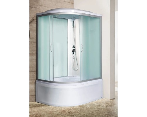 Душевая кабина River DESNA XL 120/90/44 MT R 120х90 матовое стекло, профиль хром матовый, правая