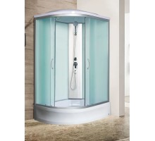 Душевая кабина River DESNA 100/80/24 MT R 100х80 матовое стекло, профиль хром матовый, правая