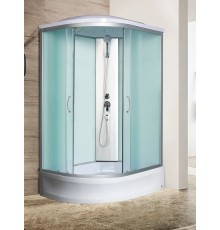 Душевая кабина River DESNA 100/80/24 MT R 100х80 матовое стекло, профиль хром матовый, правая