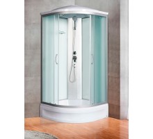 Душевая кабина River DESNA 100/24 MT 100х100 матовое стекло, профиль хром матовый