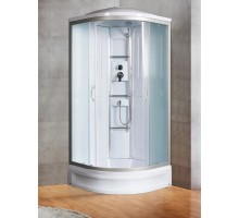 Душевая кабина River LENA 90/24 MT 90х90 матовое стекло, профиль хром матовый